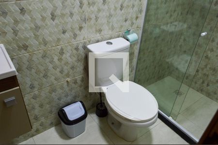 Banheiro de apartamento à venda com 1 quarto, 30m² em Vargem Pequena, Rio de Janeiro