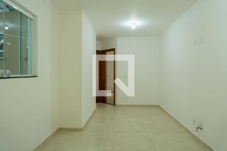 Sala de apartamento para alugar com 2 quartos, 55m² em Vila Alzira, Santo André