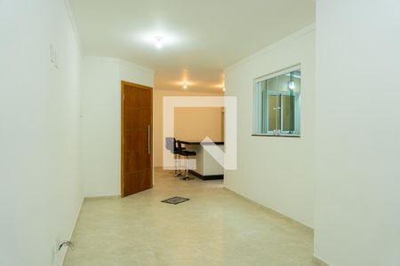 Sala de apartamento para alugar com 2 quartos, 55m² em Vila Alzira, Santo André