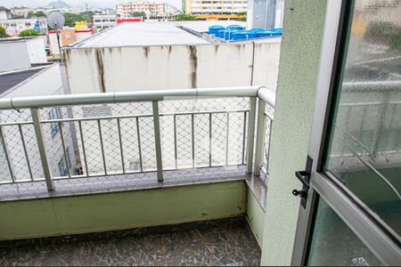 sala varanda de apartamento à venda com 2 quartos, 80m² em Taquara, Rio de Janeiro