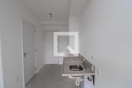 Cozinha de kitnet/studio à venda com 1 quarto, 26m² em Jardim Independência, São Paulo