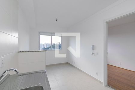 Sala/Cozinha de apartamento à venda com 1 quarto, 27m² em Jardim Mirante, São Paulo