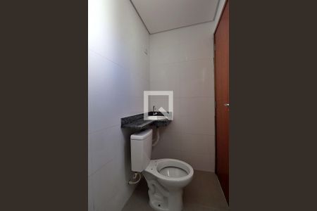Banheiro do Quarto 1 - Suíte de apartamento à venda com 2 quartos, 100m² em Utinga, Santo André