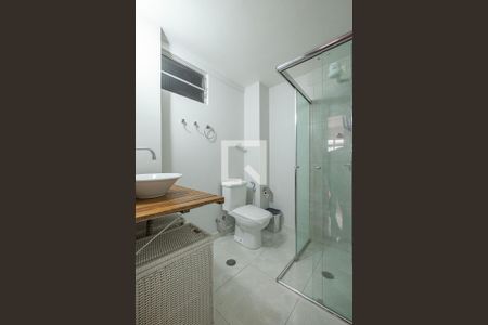 Banheiro de apartamento para alugar com 1 quarto, 36m² em Bela Vista, São Paulo
