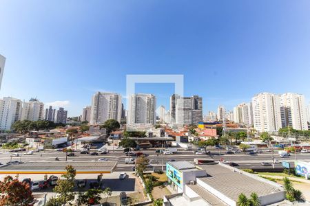 Vista da Sala/Cozinha de apartamento para alugar com 1 quarto, 24m² em Tatuapé, São Paulo