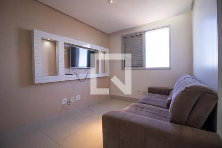 Sala de TV de apartamento para alugar com 1 quarto, 63m² em Jardim América, Goiânia