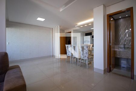 Sala de apartamento para alugar com 1 quarto, 63m² em Jardim América, Goiânia