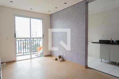 Sala de apartamento para alugar com 2 quartos, 50m² em Jd Eudizia, Santo André