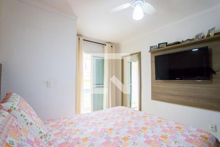 Quarto 1 - Suíte de casa à venda com 3 quartos, 180m² em Vila Pires, Santo André