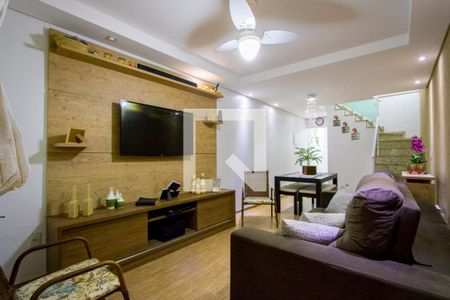 Sala de casa à venda com 3 quartos, 180m² em Vila Pires, Santo André