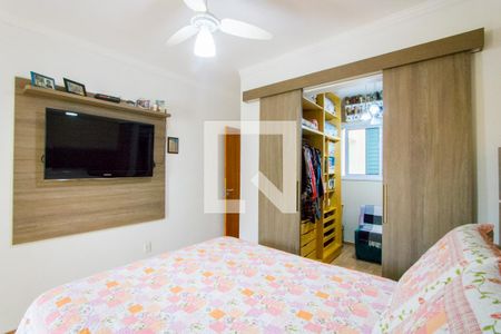 Quarto 1 - Suíte de casa à venda com 3 quartos, 180m² em Vila Pires, Santo André