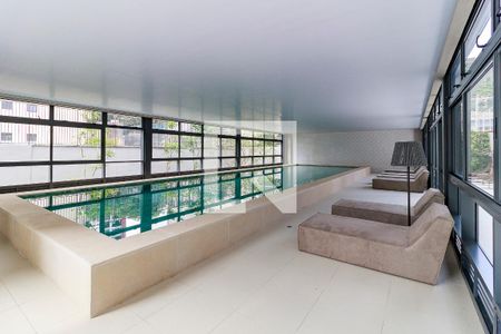  Piscina de kitnet/studio para alugar com 1 quarto, 31m² em Campo Belo, São Paulo