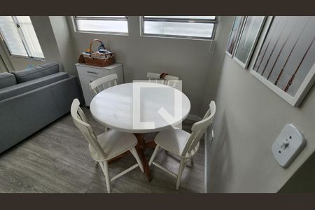 Sala de Jantar de apartamento para alugar com 1 quarto, 50m² em Gonzaga, Santos
