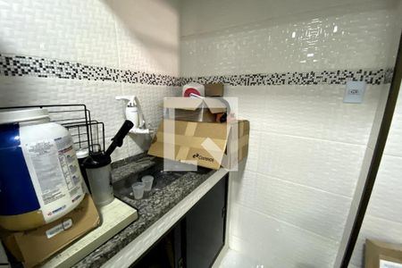 Cozinha de casa para alugar com 1 quarto, 25m² em Centenário, Duque de Caxias