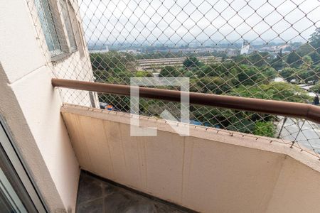 Varanda da Sala de apartamento à venda com 2 quartos, 48m² em Parque Císper, São Paulo