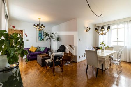 Sala de apartamento para alugar com 3 quartos, 180m² em Vila Buarque, São Paulo