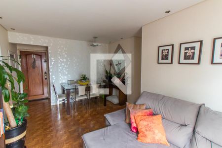 Sala   de apartamento à venda com 3 quartos, 80m² em Parque Novo Mundo, São Paulo