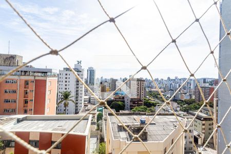 Vista da Varanda da Sala de apartamento para alugar com 3 quartos, 90m² em São Pedro, Belo Horizonte