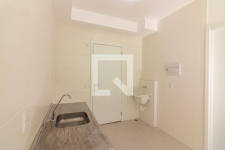 Cozinha de apartamento para alugar com 1 quarto, 25m² em Jardim Mirante, São Paulo