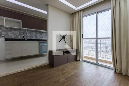 Sala de Estar de apartamento para alugar com 2 quartos, 50m² em Vila Mogilar, Mogi das Cruzes