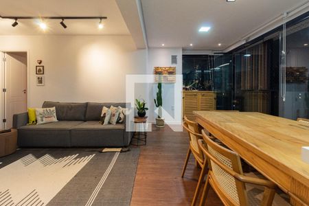 Sala de apartamento à venda com 1 quarto, 72m² em Pinheiros, São Paulo