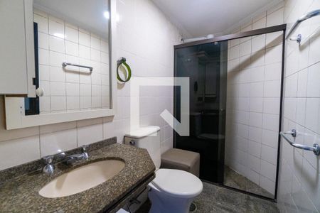 Banheiro da Suíte de apartamento à venda com 3 quartos, 96m² em Vila Clementino, São Paulo