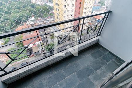 Varanda da Sala de apartamento à venda com 2 quartos, 58m² em Jardim Monte Alegre, Taboão da Serra