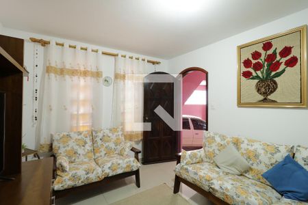 Sala de casa à venda com 4 quartos, 167m² em Vila Alto de Santo André, Santo André