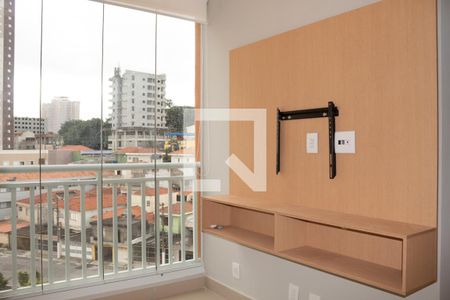 Sala de apartamento para alugar com 1 quarto, 26m² em Chácara Seis de Outubro, São Paulo