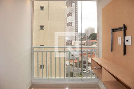 Sala de apartamento para alugar com 1 quarto, 26m² em Chácara Seis de Outubro, São Paulo