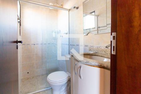 Banheiro da Suíte de casa de condomínio à venda com 3 quartos, 83m² em Vila Formosa, São Paulo