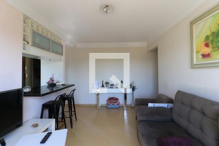 Sala  de apartamento para alugar com 3 quartos, 64m² em Vila das Belezas, São Paulo