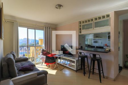 Sala  de apartamento para alugar com 3 quartos, 64m² em Vila das Belezas, São Paulo