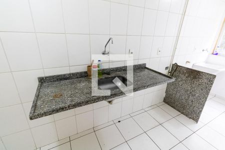 Cozinha e Área de Serviço de apartamento para alugar com 2 quartos, 49m² em Campo Grande, Rio de Janeiro