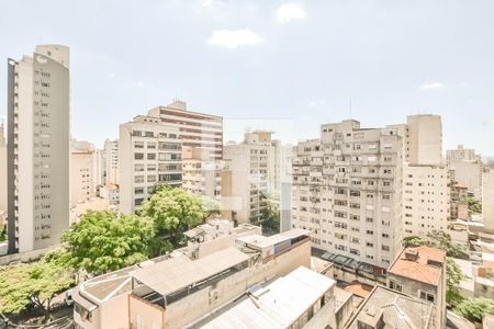 Vista de kitnet/studio à venda com 1 quarto, 33m² em Vila Buarque, São Paulo