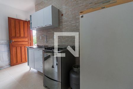 COZINHA de kitnet/studio para alugar com 1 quarto, 20m² em Jardim Cidade de Florianópolis, São José