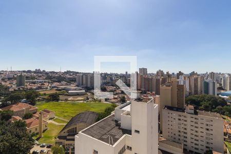 Vista da sacada de kitnet/studio à venda com 1 quarto, 20m² em Botafogo, Campinas