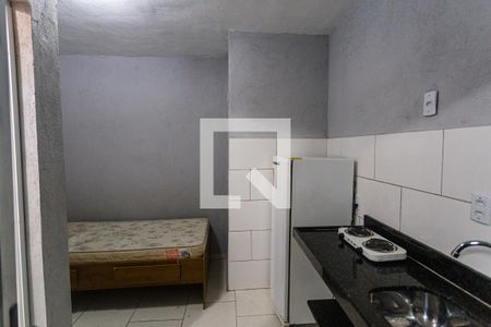 Quarto/Cozinha de kitnet/studio para alugar com 1 quarto, 15m² em Santa Efigênia, Belo Horizonte