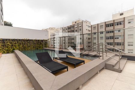 Studio para alugar com 26m², 1 quarto e sem vaga Studio para alugar com 26m², 1 quarto e sem vagaPiscina