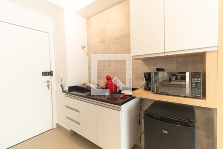 Studio para alugar com 26m², 1 quarto e sem vaga Studio para alugar com 26m², 1 quarto e sem vagaCozinha