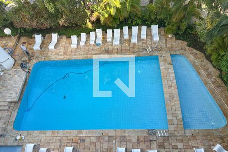 Varanda - vista de apartamento para alugar com 3 quartos, 190m² em Balneario Guarujá, Guarujá