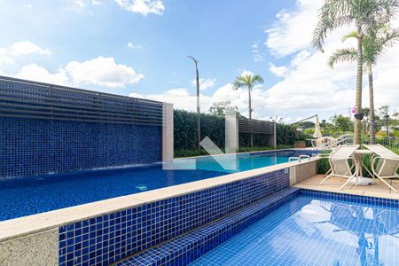 Piscina de apartamento para alugar com 2 quartos, 59m² em Vila Anastácio, São Paulo