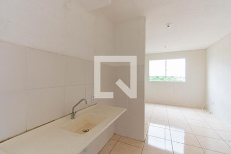 Cozinha de apartamento à venda com 2 quartos, 42m² em São José, Canoas