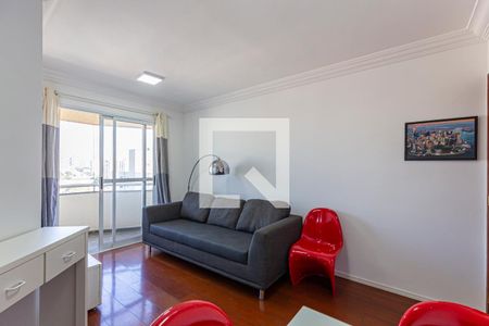 Sala de apartamento para alugar com 2 quartos, 63m² em Vila Silveira, Santo André