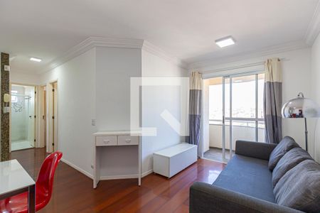 Sala de apartamento para alugar com 2 quartos, 63m² em Vila Silveira, Santo André