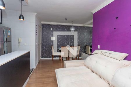 Sala de apartamento para alugar com 2 quartos, 48m² em Centro, Diadema