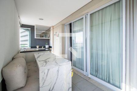 Varanda Gourmet de apartamento para alugar com 1 quarto, 47m² em Parque Industrial Tomas Edson, São Paulo