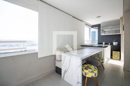 Varanda Gourmet de apartamento à venda com 1 quarto, 47m² em Parque Industrial Tomas Edson, São Paulo