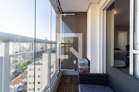 Varanda de apartamento à venda com 1 quarto, 33m² em Aclimação, São Paulo