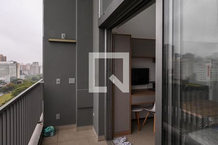 Varanda de kitnet/studio para alugar com 1 quarto, 30m² em Liberdade, São Paulo